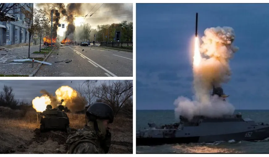Alertă în Ucraina! Rușii au luat din nou cu asalt Odesa. Mai multe rachete Kalibr și roiuri de drone au fost lansate din Marea Neagră
