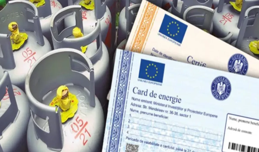 Cardul de energie 2023 se alimentează în septembrie: Ce butelii pot cumpăra sau încărca românii cu cei 700 de lei de la stat