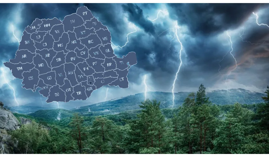 Prognoza meteo pentru weekend. Unde vor lovi furtunile la final de săptămână