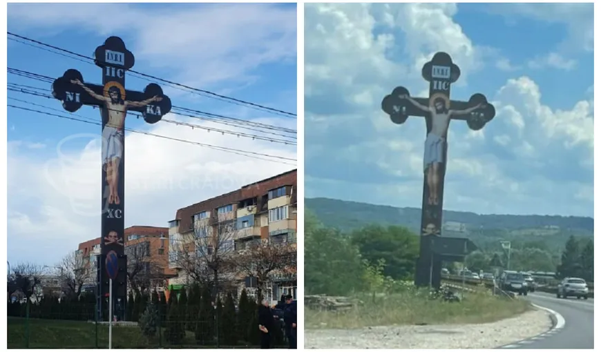 Misterul crucilor uriașe ridicate pe marginea drumului dintre București și Sibiu