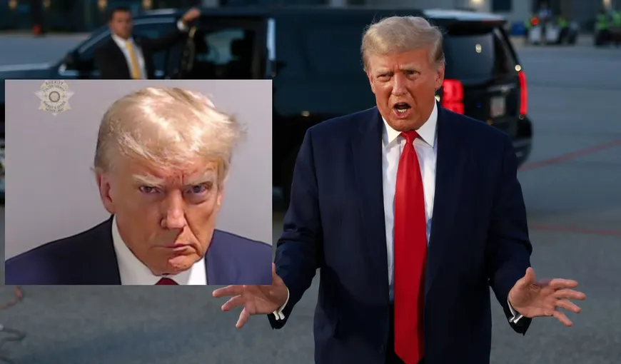 Donald Trump s-a predat. Prima imagine cu fostul președinte în arest: „E o zi tristă pentru America!”. Premieră în istoria SUA
