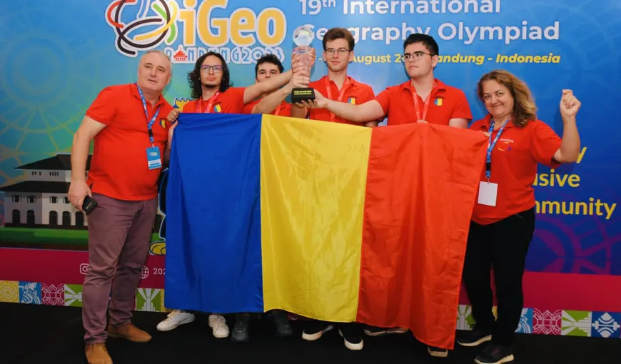 Elevi din România, performanță uriașă la Olimpiada Internațională de Geografie. Au ocupat locul I