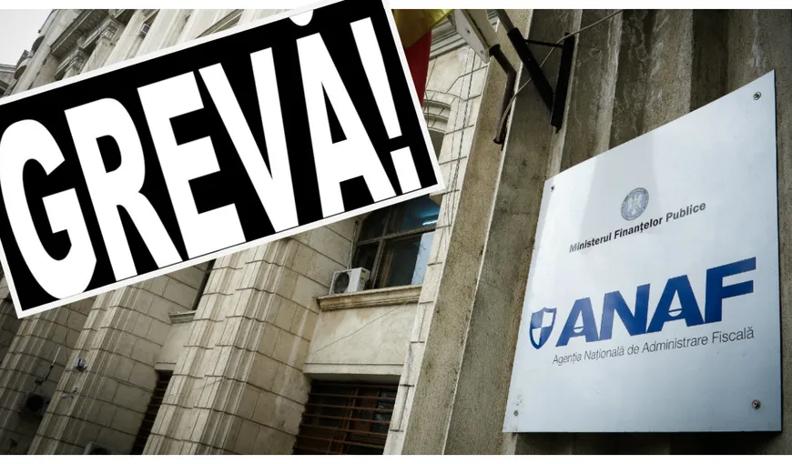 Grevă de avertisment la ANAF! Cine va rămâne la ghișee în cele două ore de protest
