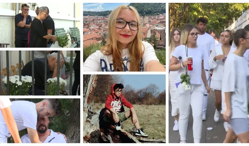 Roberta și Sebastian, tinerii uciși de Vlad Pascu în accidentul din 2 Mai, înmormântați în aceeași zi