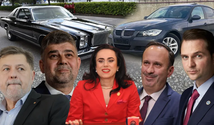 EXCLUSIV Ce mașini dețin miniștrii Guvernului Ciolacu. Șoferii executivului conduc de la mașini clasice și „ursuleți” până la preaiubitul Volkswagen Passat