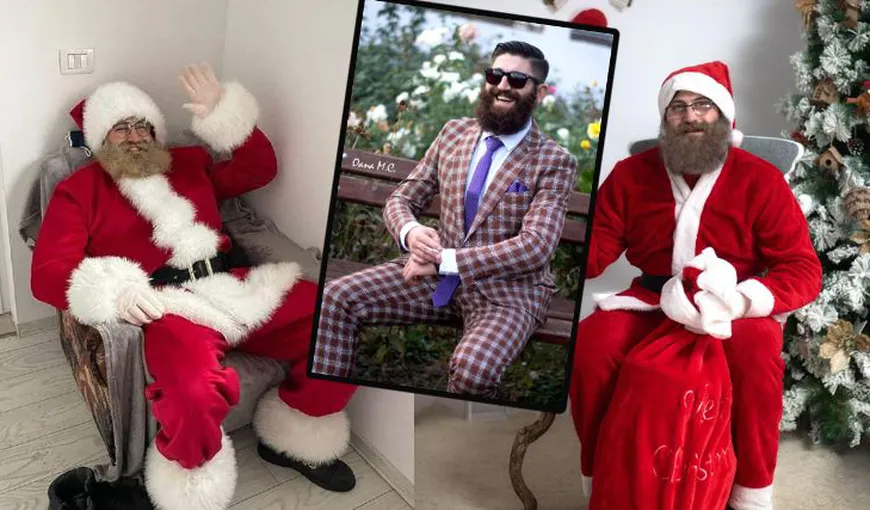 „Moș Crăciun s-a dus într-un loc mai bun”. Constantin, tânărul de 33 de ani care aducea zâmbete pe fața copiilor, a murit subit