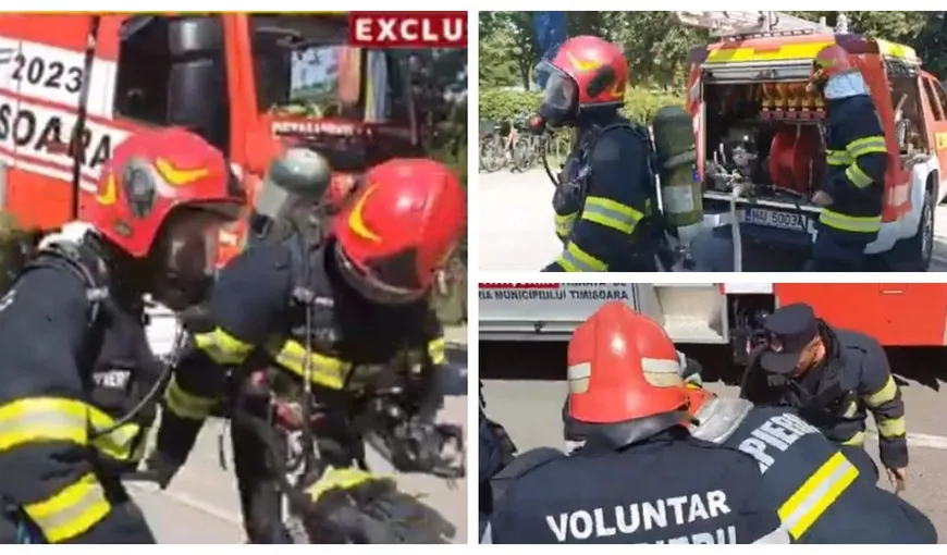 Panică la Spitalul Județean din Timișoara! Pompierii intervin de urgență