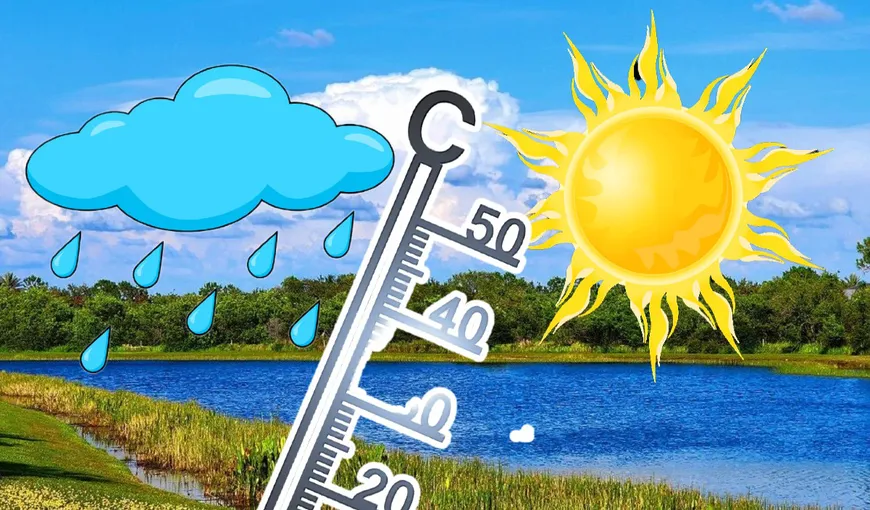 Prognoza meteo 29 august 2023. Sfârșit de vară canicular. Temperaturile vor fi peste cele normale, dar nu vor lipsi ploile