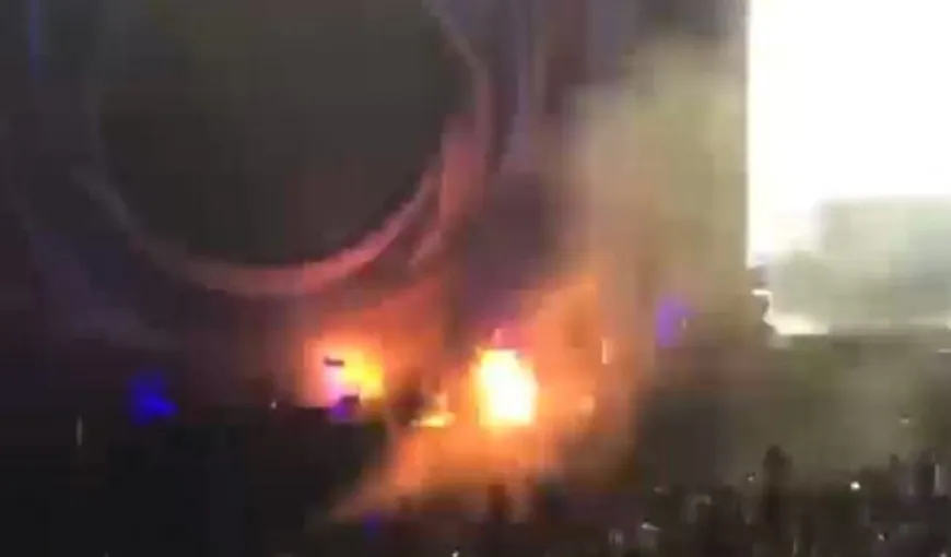 UNTOLD 2023, aproape de un nou COLECTIV 2015! Scena a luat foc de la artificii la show-ul lui Alok VIDEO