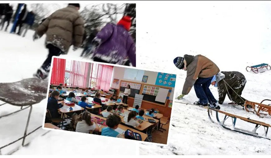 Zi liberă în plus pentru elevi în ianuarie, apoi urmează vacanţa de schi. Calendar an şcolar şi harta liberelor pe judeţe