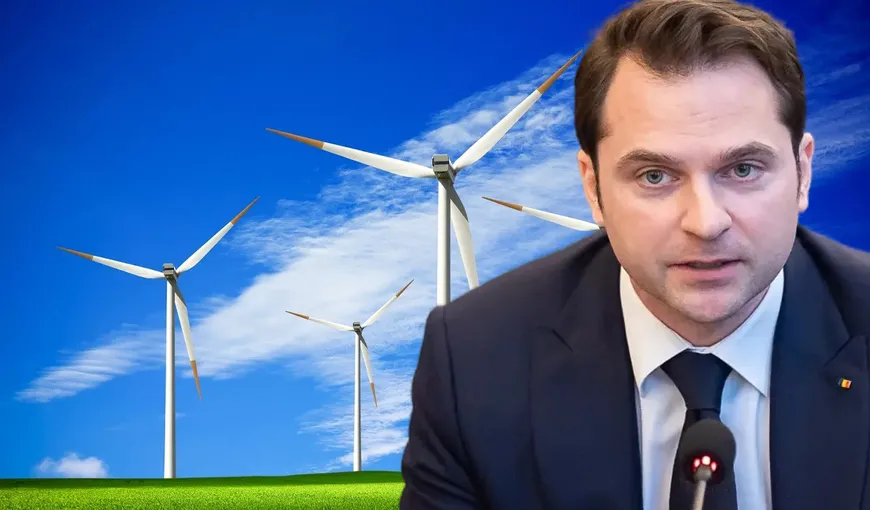 Legea pentru energia eoliană offshore, gata până la sfârșitul lui 2023. Anunțul ministrului Sebastian Burduja: „Până în 2030, vom avea o nouă tehnologie de curent continuu”