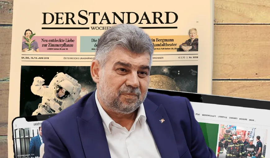 Marcel Ciolacu critică Austria pentru dependența de Rusia într-un interviu pentru Der Standard: „Banii plătiți Rusiei de Austria pentru gaze sunt pătați cu sânge”