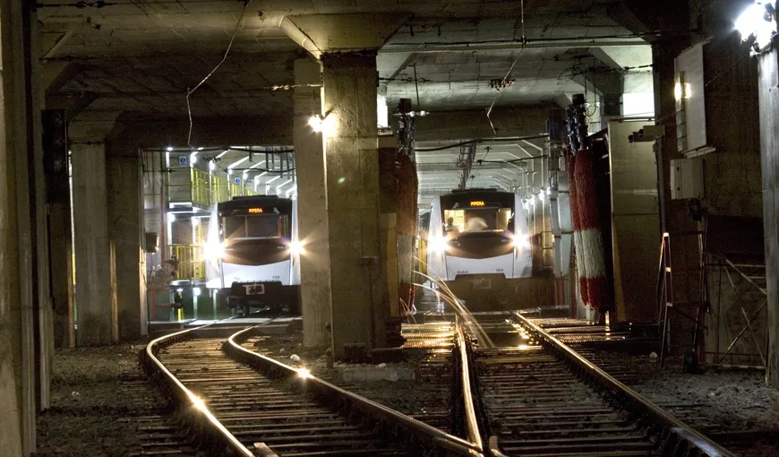 Probleme la metrou pe Magistrala 4. Circulația a fost reorganizată în sistem pendulă după ce un tren s-a defectat în apropiere de Gara de Nord