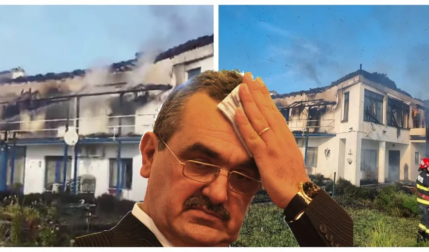 Incendiu cumplit la casa de vacanță a lui Miron Mitrea din Delta Dunării. Un fost angajat a vrut să se răzbune