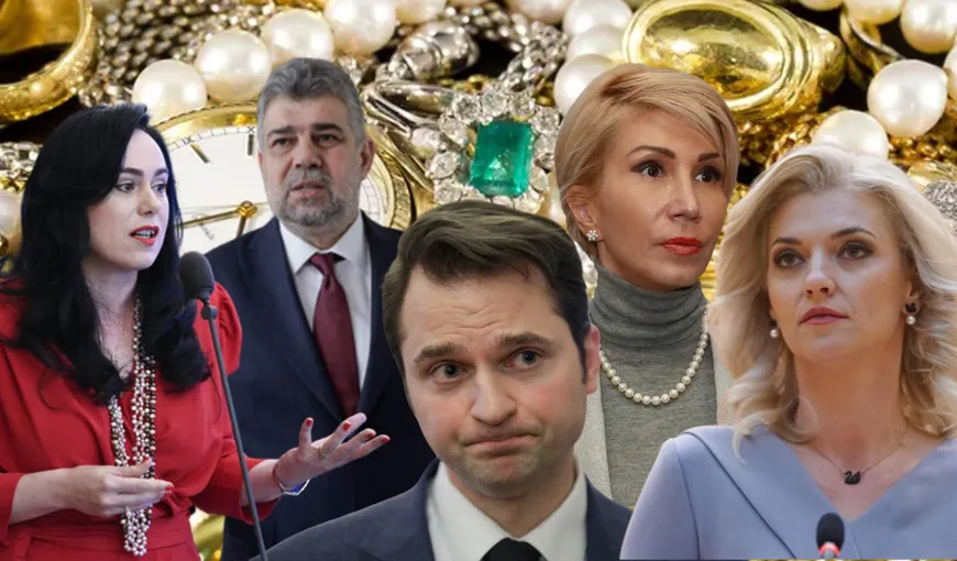 Averile miniștrilor din Guvernul Ciolacu. Alina Gorghiu deține bijuterii în valoare de 83.000 de euro, iar bărbații se arată mai interesați de giuvaiere decât doamnele