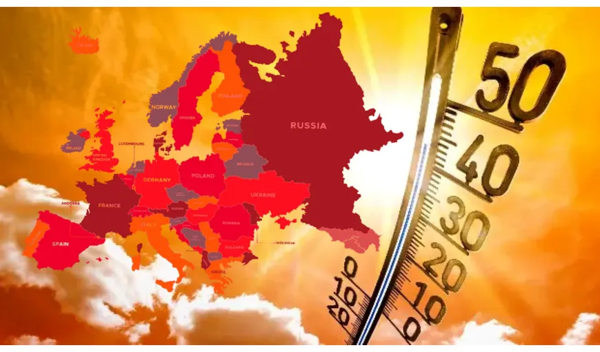 Meteorologii sunt în alertă! Un dom de căldură sufocantă amenință Europa. Lista țărilor vizate