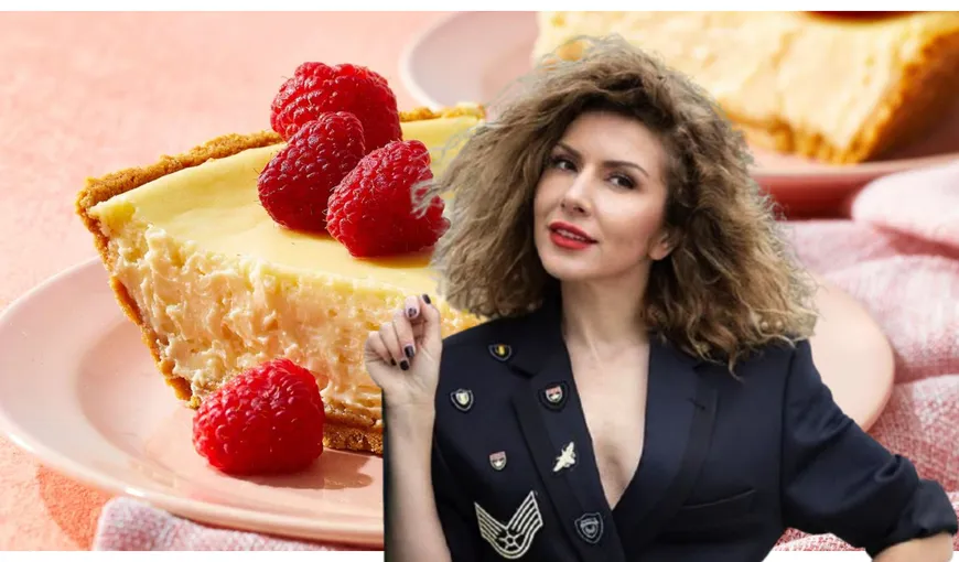 Rețeta de cheesecake preparată de Carmen Brumă. „Rezultatul este delicios și sănătos”