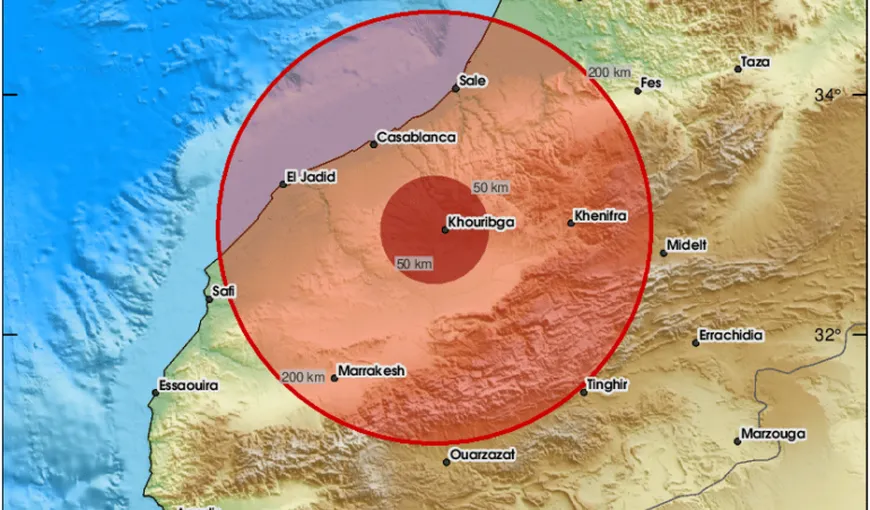UPDATE Cutremur devastator de 6,8 pe Richter în Maroc. Peste 2.000 de morți în urma seismului VIDEO
