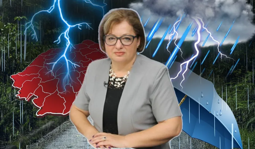 Florinela Georgescu, ANM: „S-a schimbat masa de aer de deasupra României”. Prognoza meteo actualizată, când vin ploile