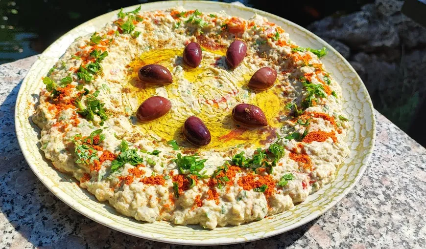 Salată de vinete libaneză, reţetă recomandată de Jamila Cuisine VIDEO