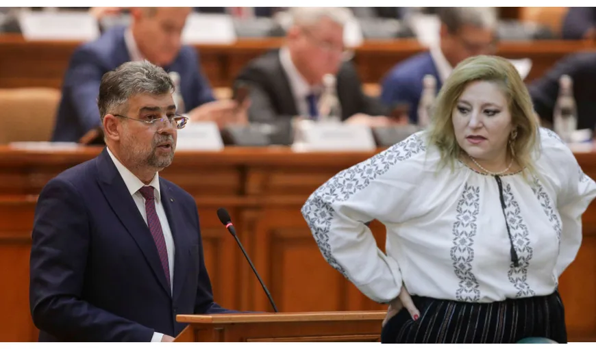 Diana Șoșoacă, un nou circ în Parlamentul României, la discursul premierului! ”E emoționat că-și asumă răspunderea. Vorba unei doamne: să nu leșine!”| VIDEO