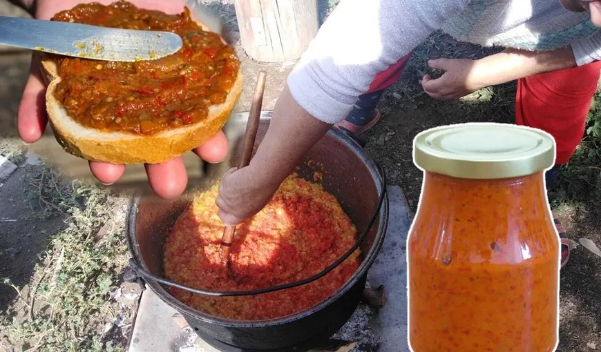 Zacuscă de vinete după reţeta gospodinelor din Moldova. Ingredientul secret de la bunica din Bucovina  care schimbă gustul