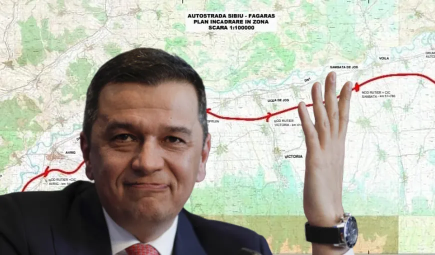 Autostrada Sibiu-Făgăraș mai aproape de realitate! Sorin Grindeanu, anunț de ultimă oră despre licitația pentru tronsonul 2: „CNAIR a desemnat astăzi câştigătorul”