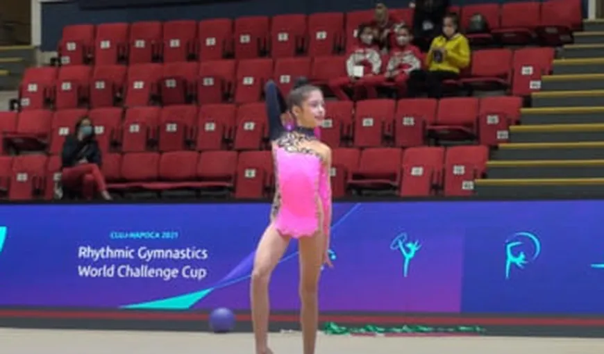 Nepoata Simonei Halep, medaliată la gimnastică ritmică. Cristina Halep a cucerit Cupa „Irina Deleanu”