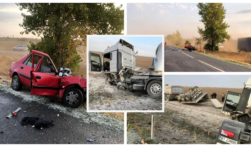 Accident grav în localitatea Ciocârlia! Un luptător de elită a murit, după ce două TIR-uri și o mașină s-au izbit violent. Traficul pe ruta București-Buzău este blocat
