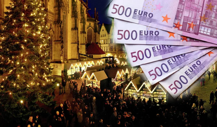 Se fac angajări la un Târg de Crăciun, pentru un salariu de 3.000 – 4.000 de euro. Se caută ospătari, barmani și bucătari