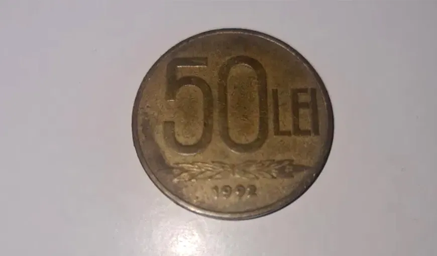 Cu cât se vinde celebra monedă de 50 de lei din 1992. În 2023 costă bani frumoși, cu toții și-ar dori să o aibă