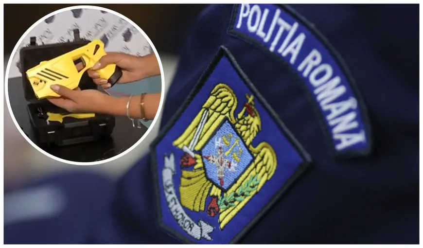 Pistoale cu electroșocuri pentru polițiștii din România. Primele dispozitive au ajuns în secțiile din București