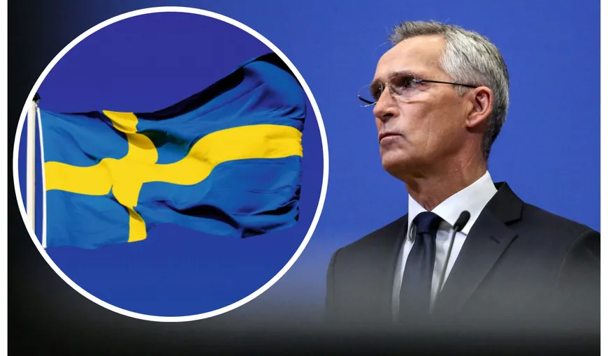 Suedia va deveni oficial membră NATO. Anunțul făcut de Jens Stoltenberg