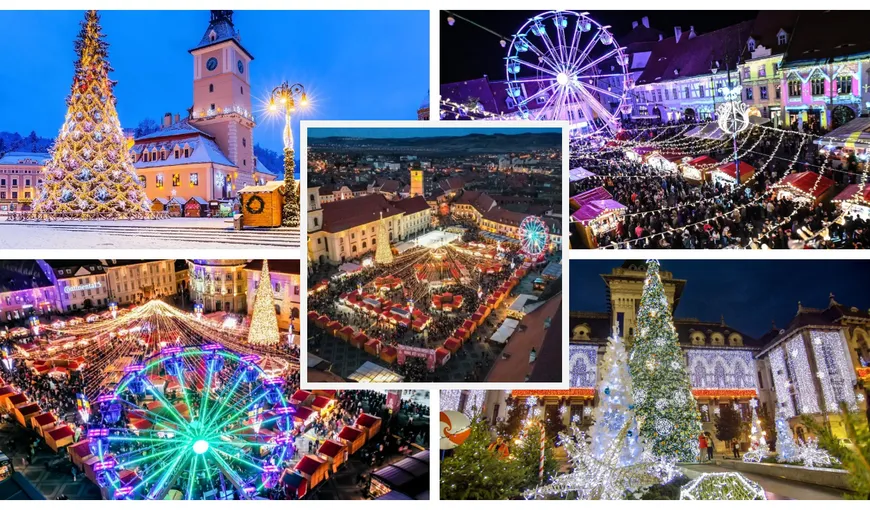 Când se deschid târgurile de Crăciun din România în 2023! Orașul care a furat startul și îl așteaptă mai devreme pe Moș Crăciun