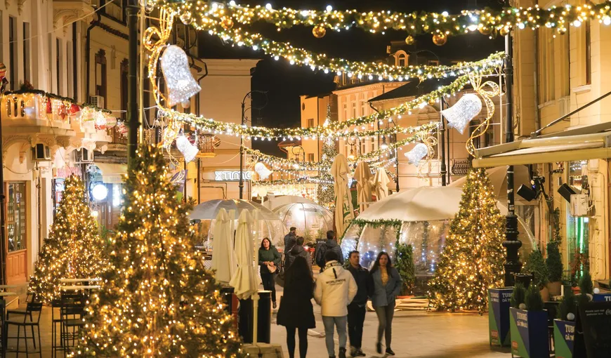 La Craiova, Crăiasa Zăpezii dă startul magiei de sărbători Târgul de Crăciun de la Craiova îşi deschide porţile vineri, 17 noiembrie 2023