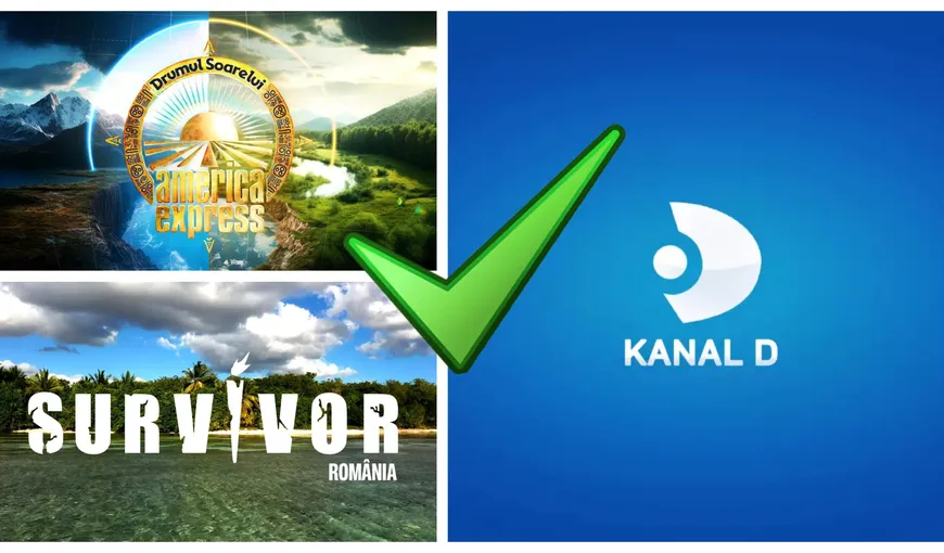 Kanal D pregătește o lovitură uriașă pentru Antena 1 și Pro TV! O nouă emisiune de aventură va rupe rating-ul în două