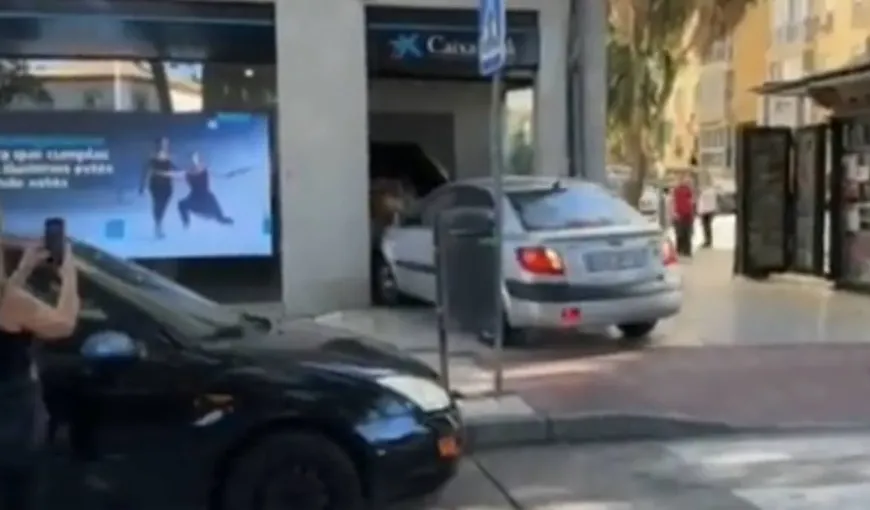 Cum s-a răzbunat un bărbat care nu a putut să scoată bani de la bancomat. A fost arestat pe loc VIDEO