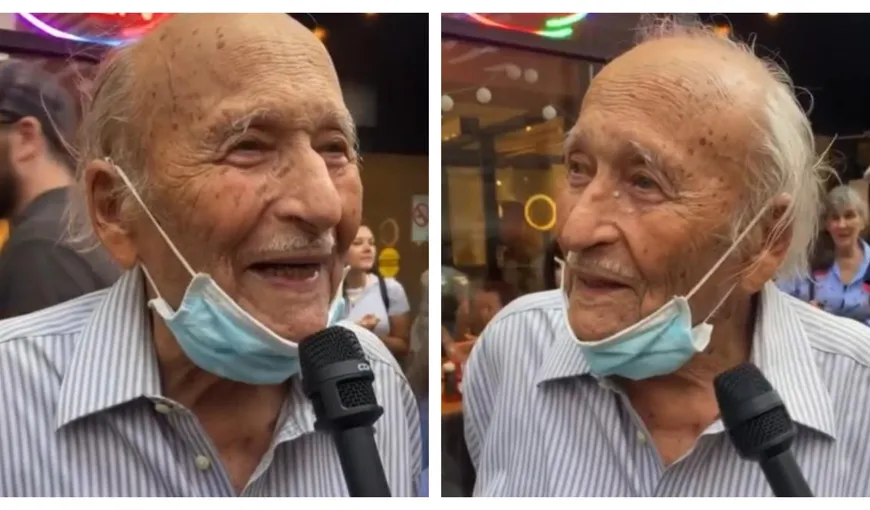 Cum a devenit viral pe TikTok un bătrân în vârstă de 96 de ani. Mesajul său a cutremurat mii de tineri: „Fără regrete până la sfârşit!” VIDEO
