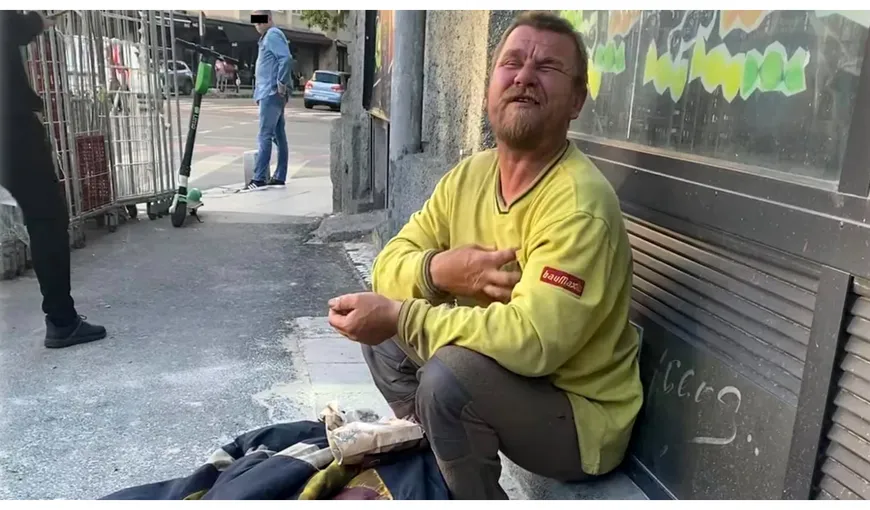 Povestea emoționantă a unui om al străzii din București, o adevărată lecție de viață. Reușește să supraviețuiască doar din mila oamenilor: „Tatăl meu nu m-a dorit. Nici mama mea. Vorbesc cinci limbi străine”