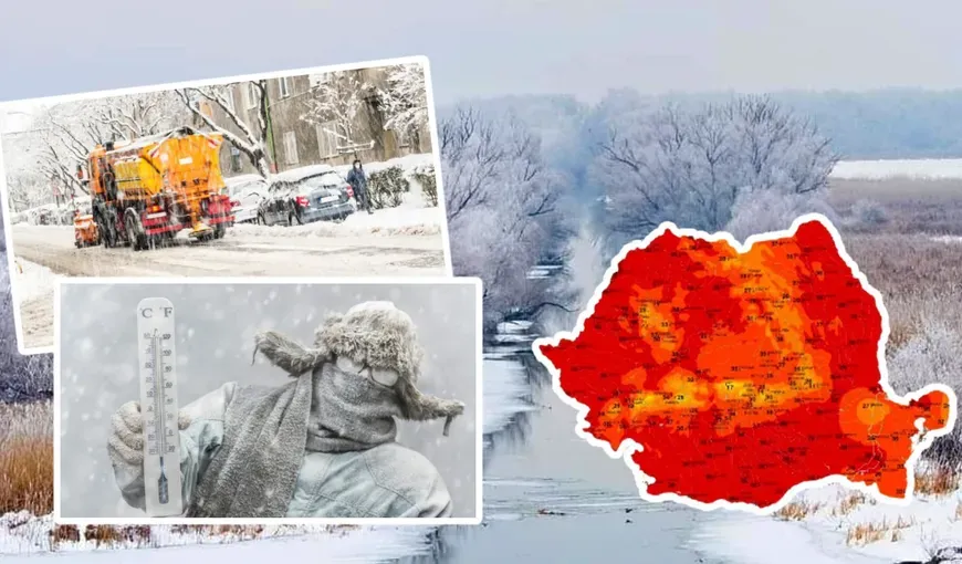 Prognoza meteo pentru următoarele patru săptămâni. Unde şi când vine iarna în România