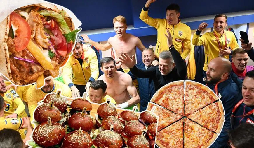 Glovo: Românii au sărbătorit calificarea naționalei de fotbal cu burgeri, shaorma și pizza