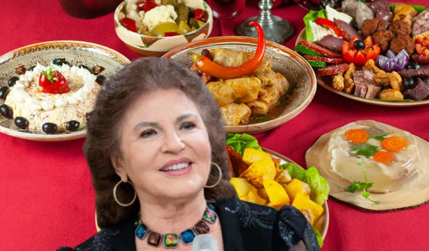 Ce pune pe masă Irina Loghin în seara de Crăciun! Meniul de milioane pe care l-a pregătit legenda folclorului românesc