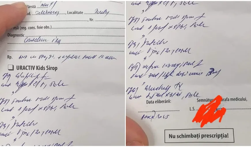 Farmacistă nevoită să ceară ajutor pe internet, după ce un medic a scris „cu picioarele” : „Vă rog, puteți descifra această rețetă?”