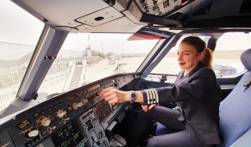 Povestea româncei care a devenit prima femeie comandant din Iași: „E extraordinar absolut tot ce înseamnă aviaţie”