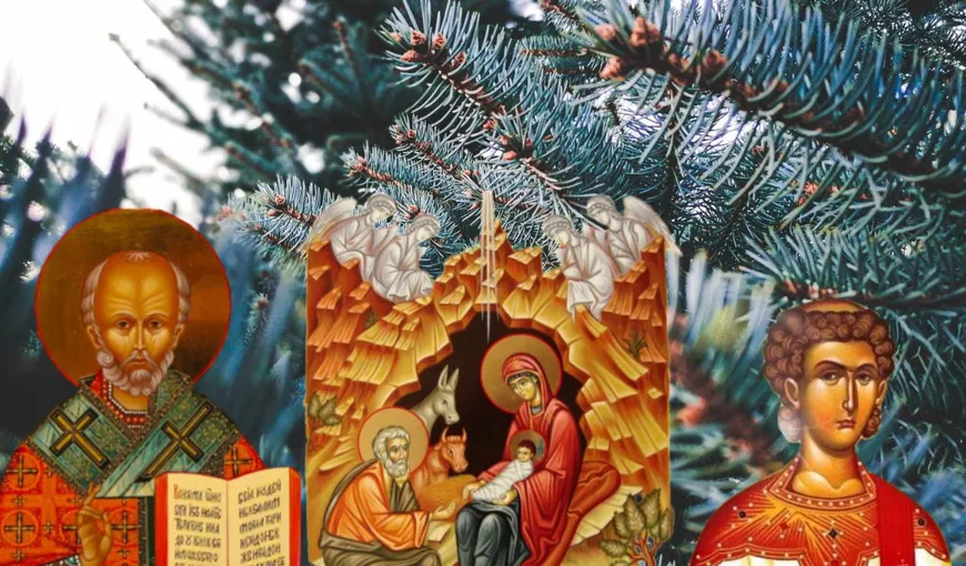 Calendar ortodox 5 decembrie 2023. Doi marţi sfinţi sunt pomeniţi în Postul Crăciunului. Muţi români îşi serbează onomastica