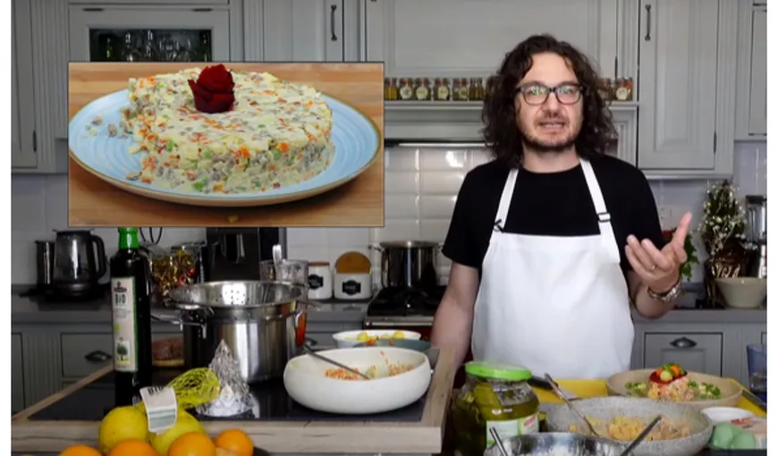 Cum strică gospodinele salata de boeuf. Intrusul din reţetă, secretul lui Chef Florin Dumitrescu