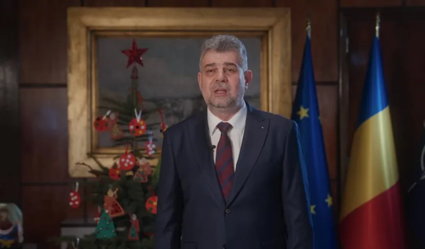 Marcel Ciolacu, mesaj de Crăciun. „Îmbrăţişaţi alături de mine speranţa în şansa României. Împreună putem face mult mai mult” VIDEO
