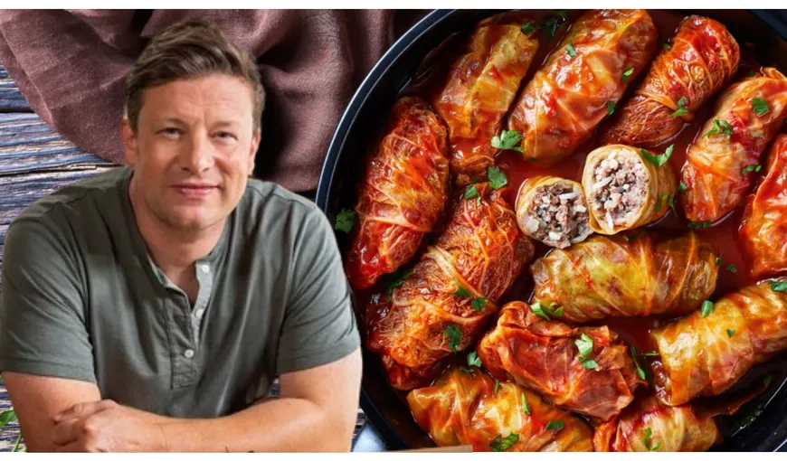 Jamie Oliver a provocat războiul sarmalelor în mediul online! Din ce țară provine preparatul preferat al românilor