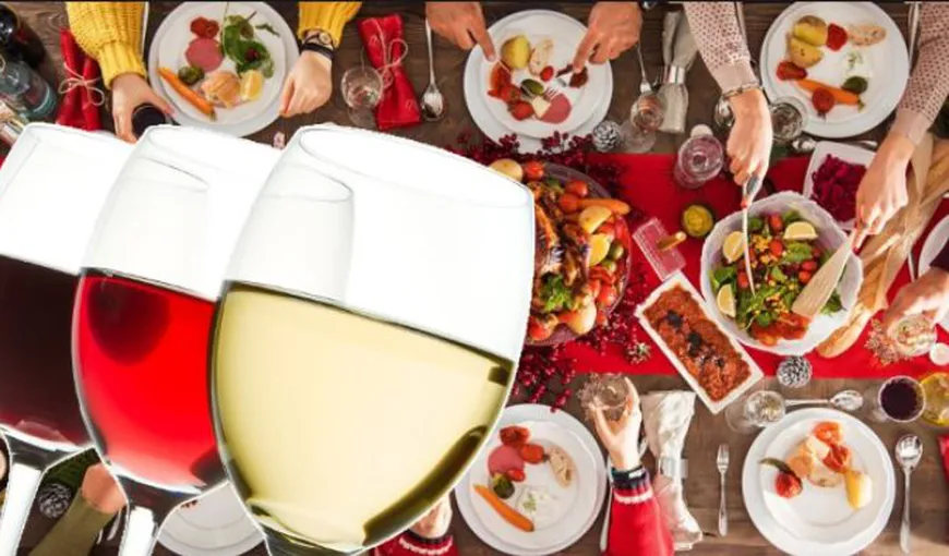 Cum să asociezi vinul corect cu mâncarea! Regulile de bază pe care trebuie să le respecți în noaptea de Revelion