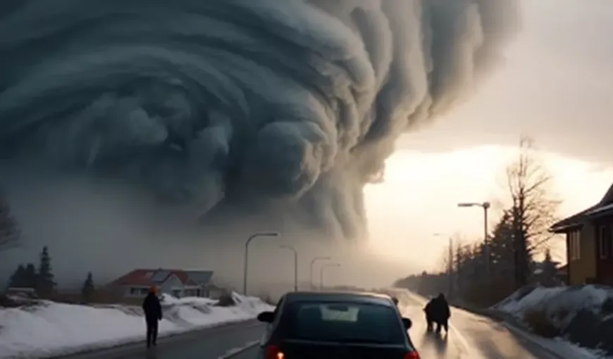 Ingunn, noul ciclon devastator care se îndreaptă către Europa. A fost supranumit „Bomba Atmosferică”